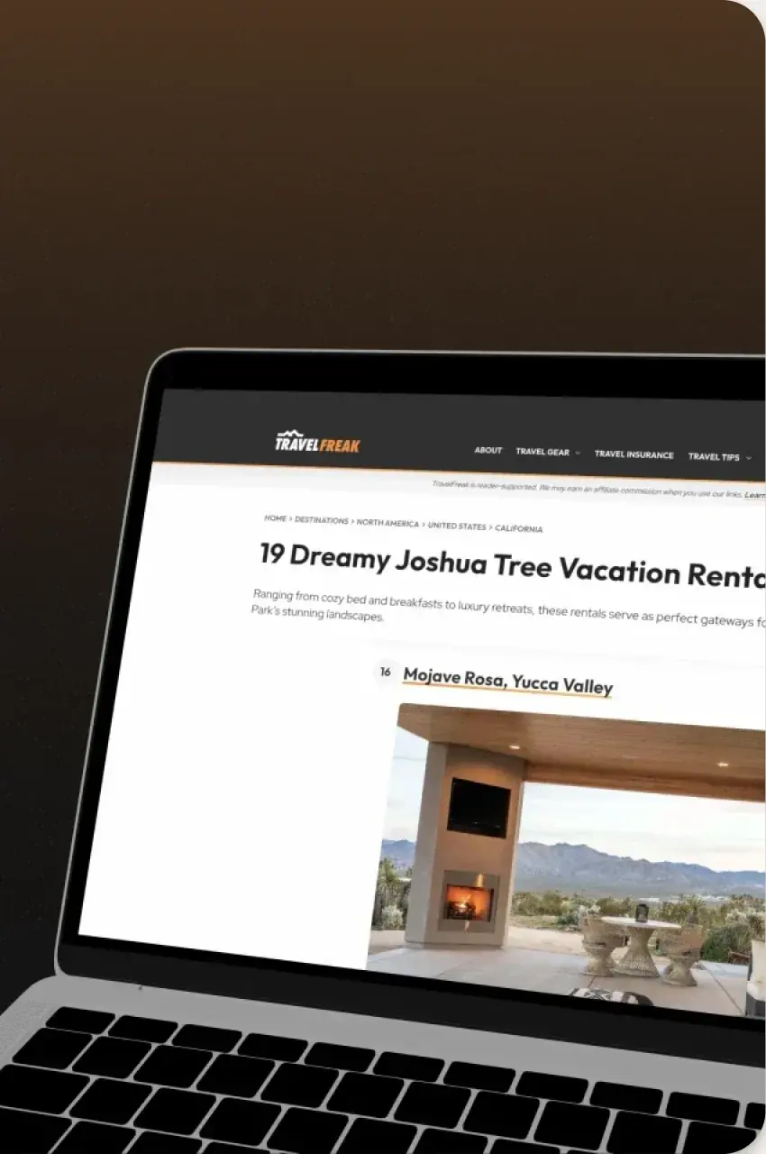 Travel Freak feature: 19 Dreamy Joshua Tree Vacation Rentals